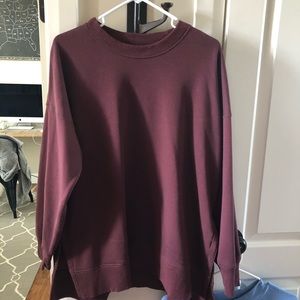 Aerie oversized coziest desert sweatshirt